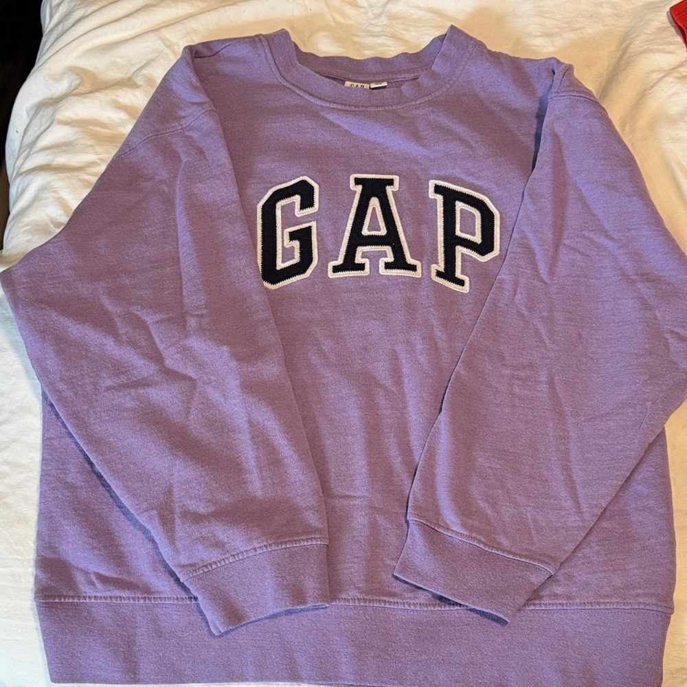 GAP Lavender Logo Sweatshirt